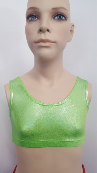 Lime Shine Crop Top