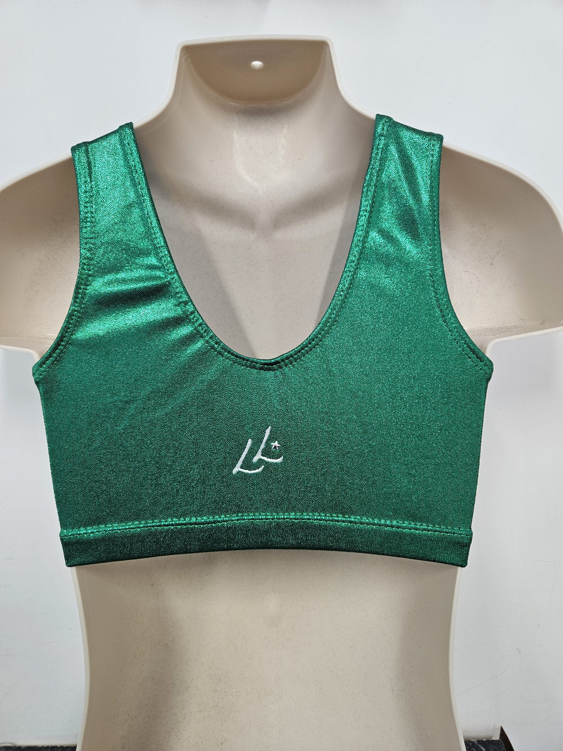 30 Green Crop Top - Image 2